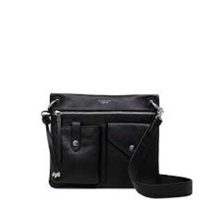 Radley‎ London black leather Wilton Way Crossbody bag small/medium
